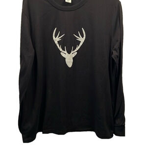 IFFEI Tee Shirt, Size Women XL, PTP 22”, L 26”, 96% polyester, 4% Spandex